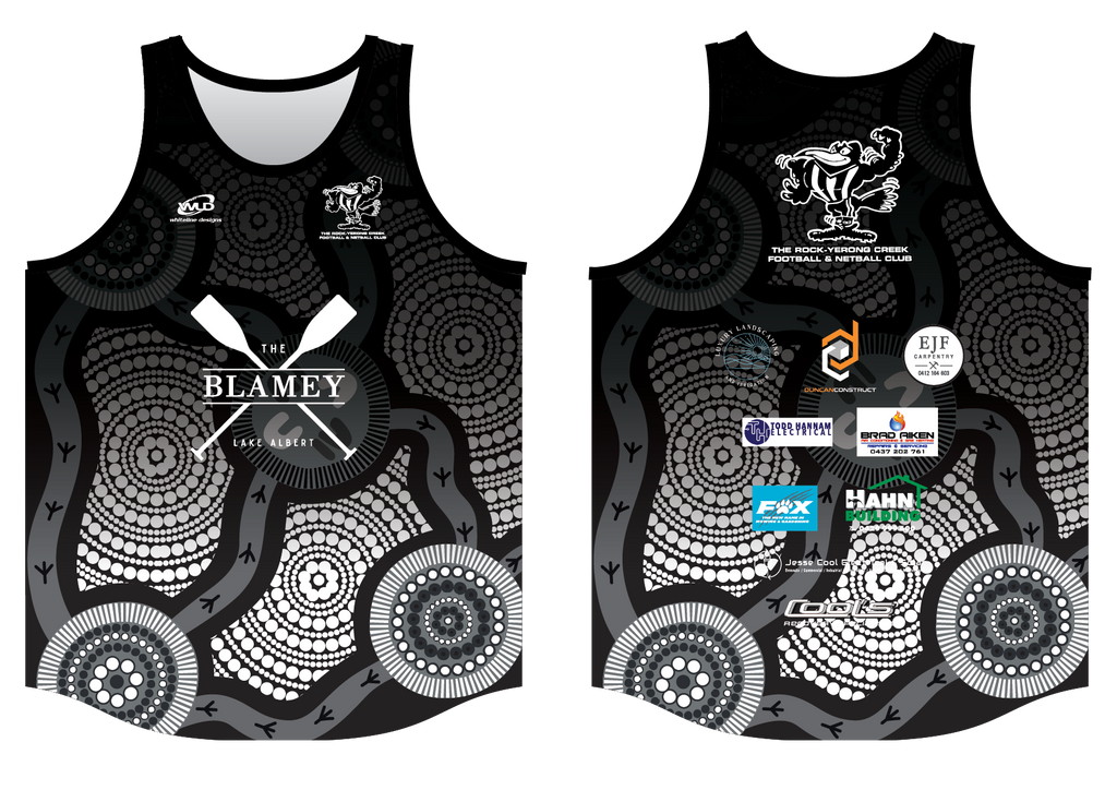TRYC AFNC - Mens Indigenous Singlet 2025