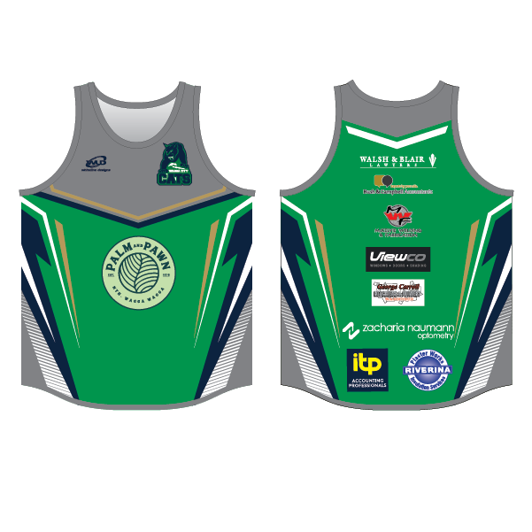 Wagga City Cats Training Singlets