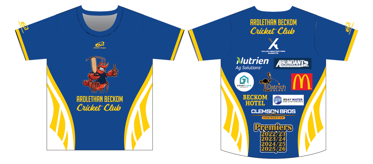Ardlethan Beckhom CC Training Shirt