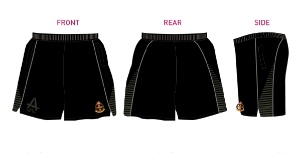 Army Reserve WW Casual Shorts with Zippered Pockets