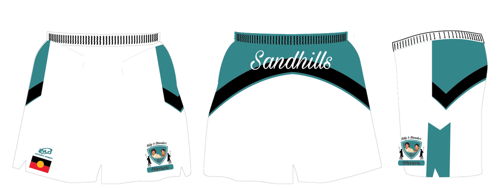 Billy & Brenda's Warriors Casual Shorts