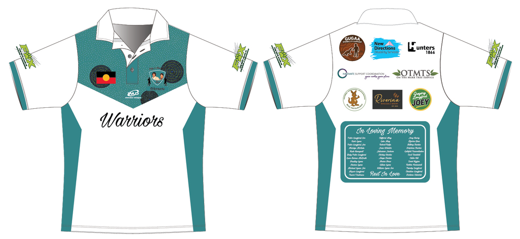 Billy & Brenda's Warriors Polo