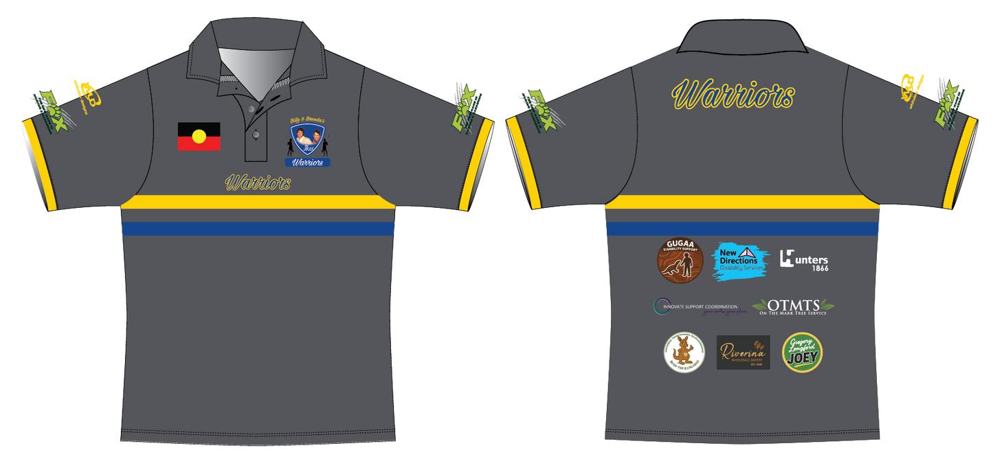 Billy & Brenda's Warriors Polo