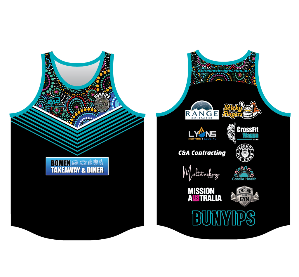 Bunyips Casual Singlets