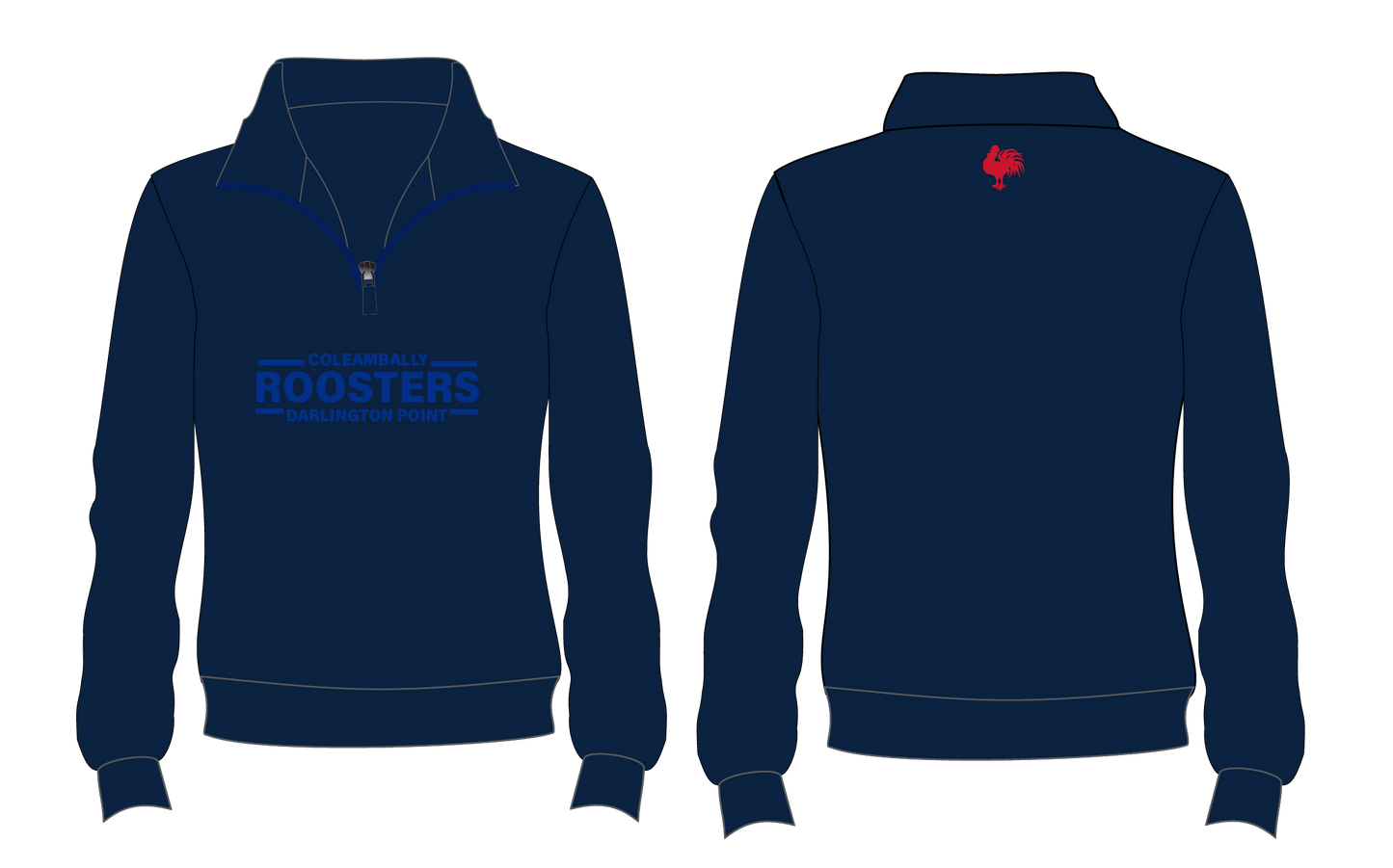 CDP Roosters JRL - Qtr Zip