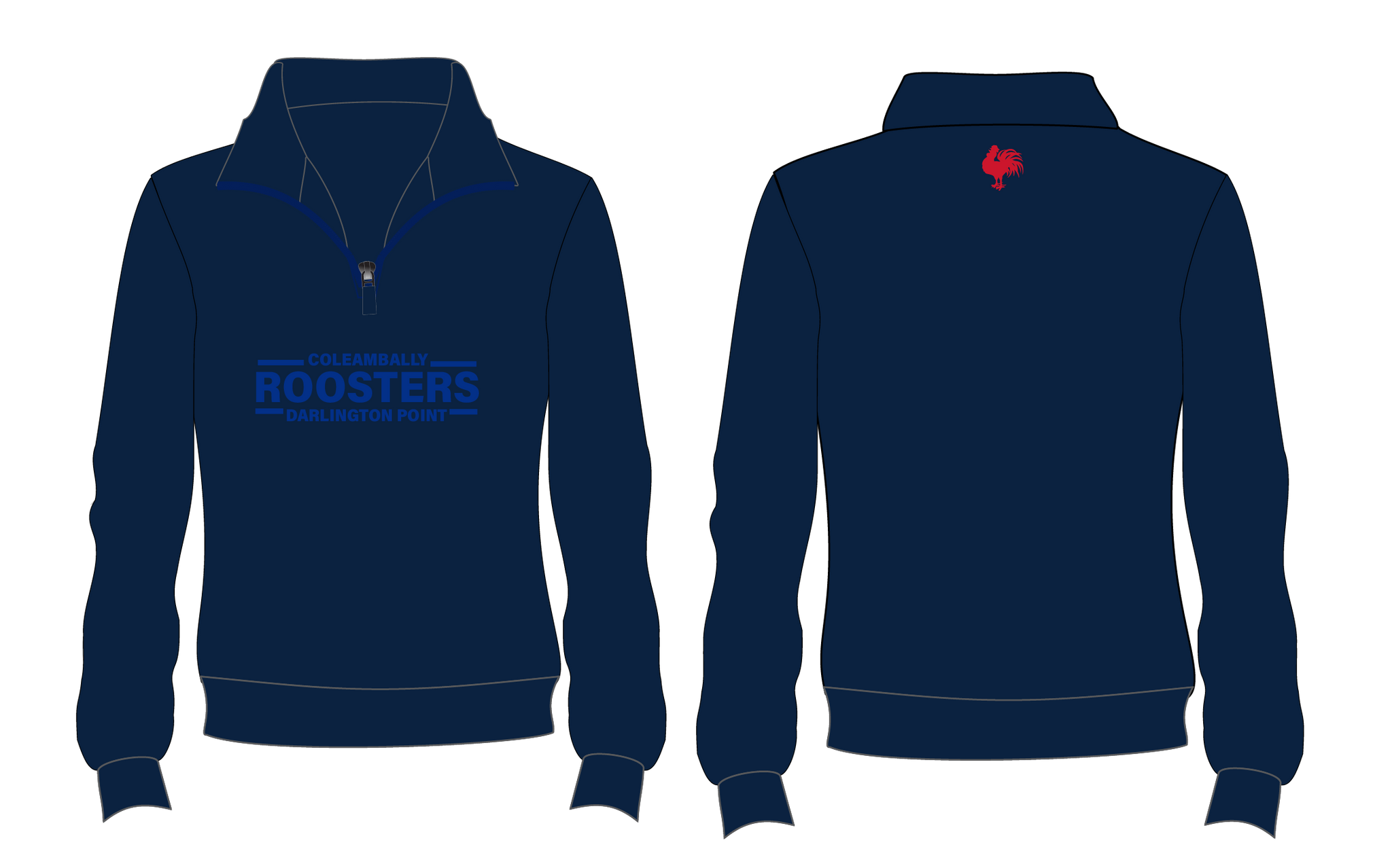 CDP Roosters JRL - Qtr Zip
