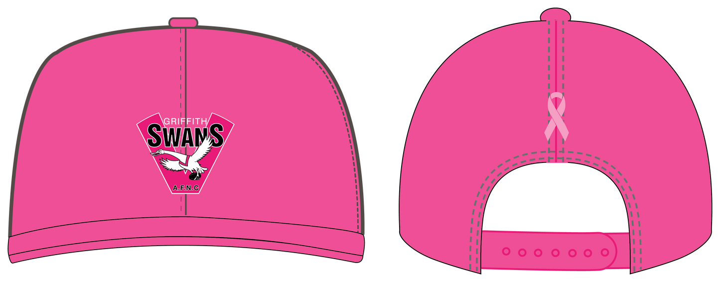 Griffith Swans PINK Hats