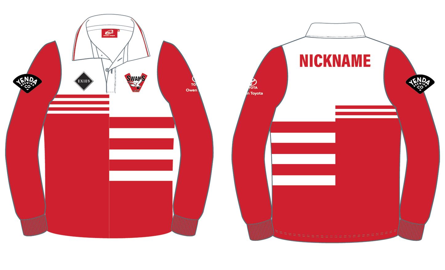 Griffith Swans Rugby Jumper