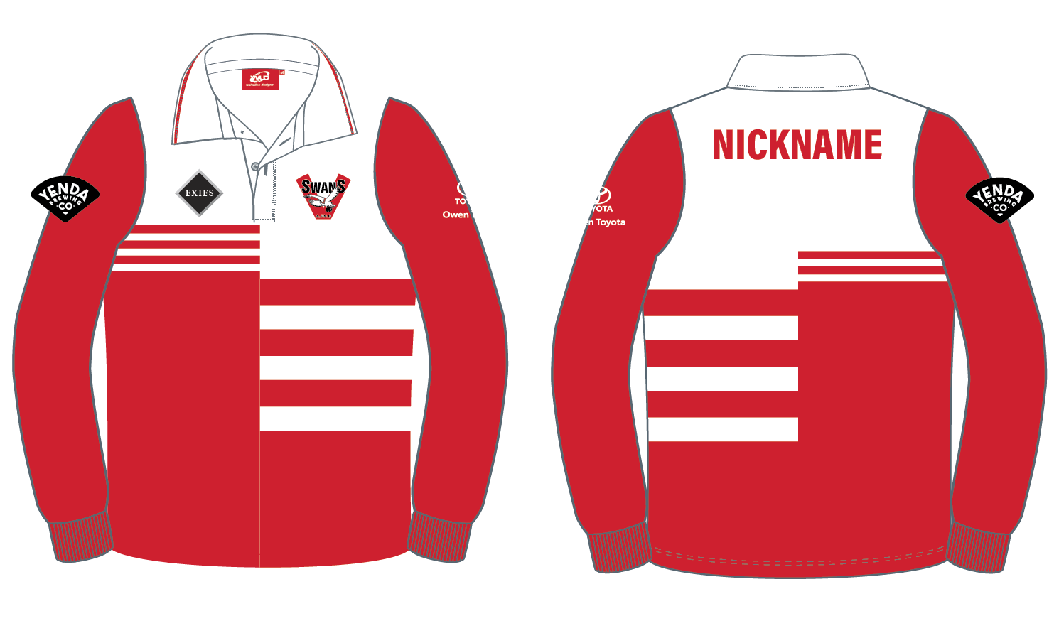 Griffith Swans Rugby Jumper