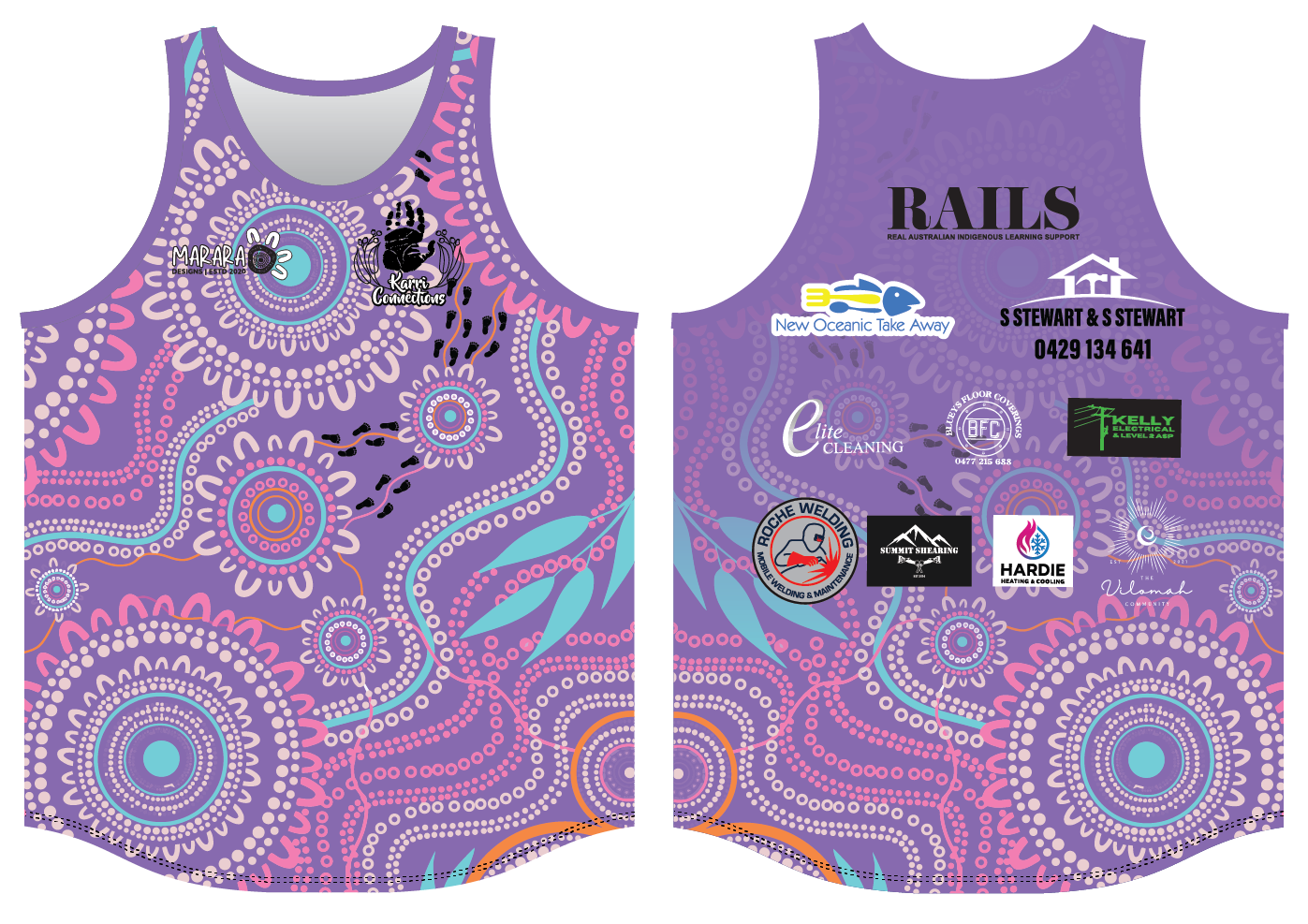 Karri Connections Training Singlet
