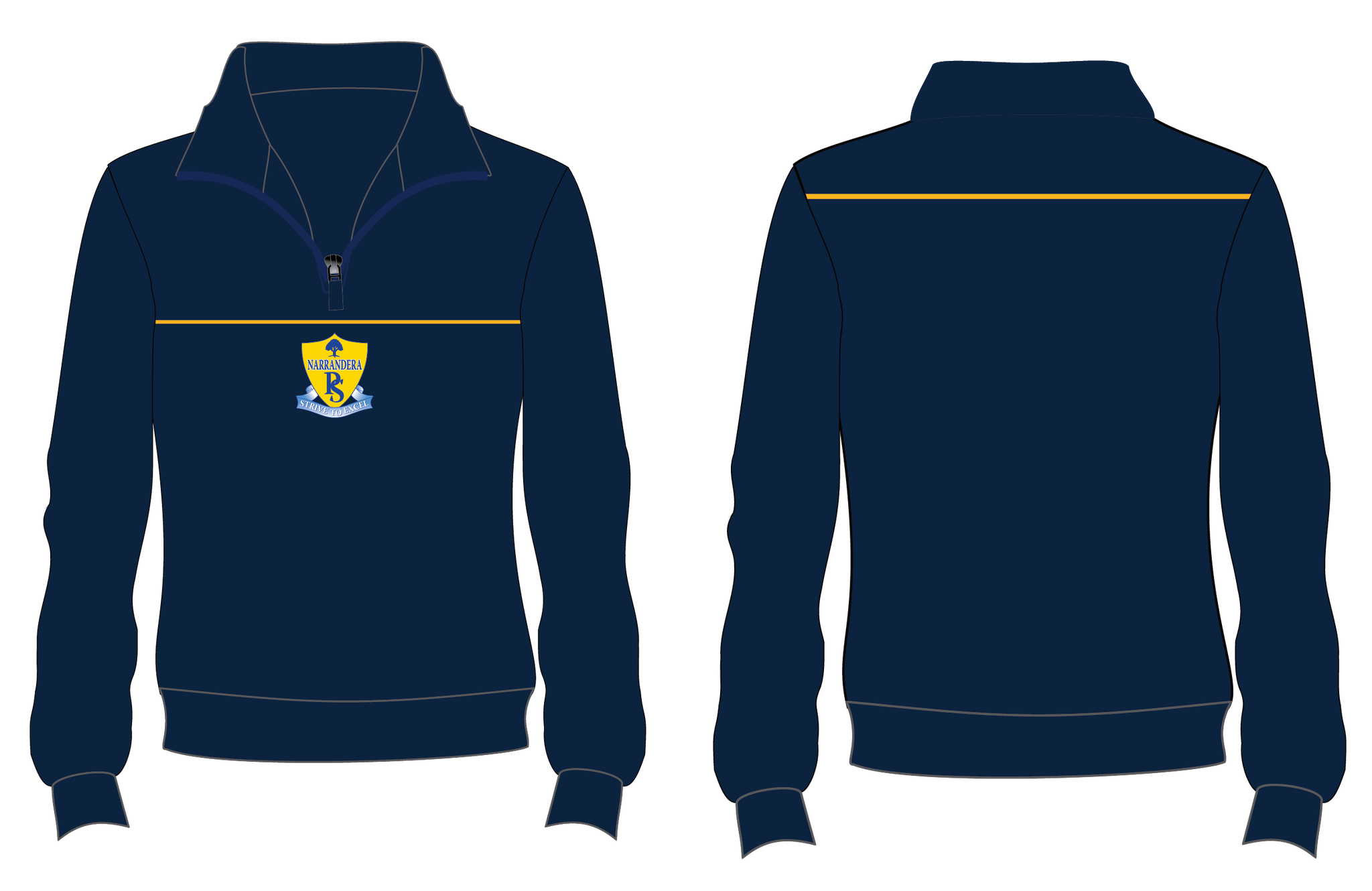 Narrandera PS - Staff Quarter Zip