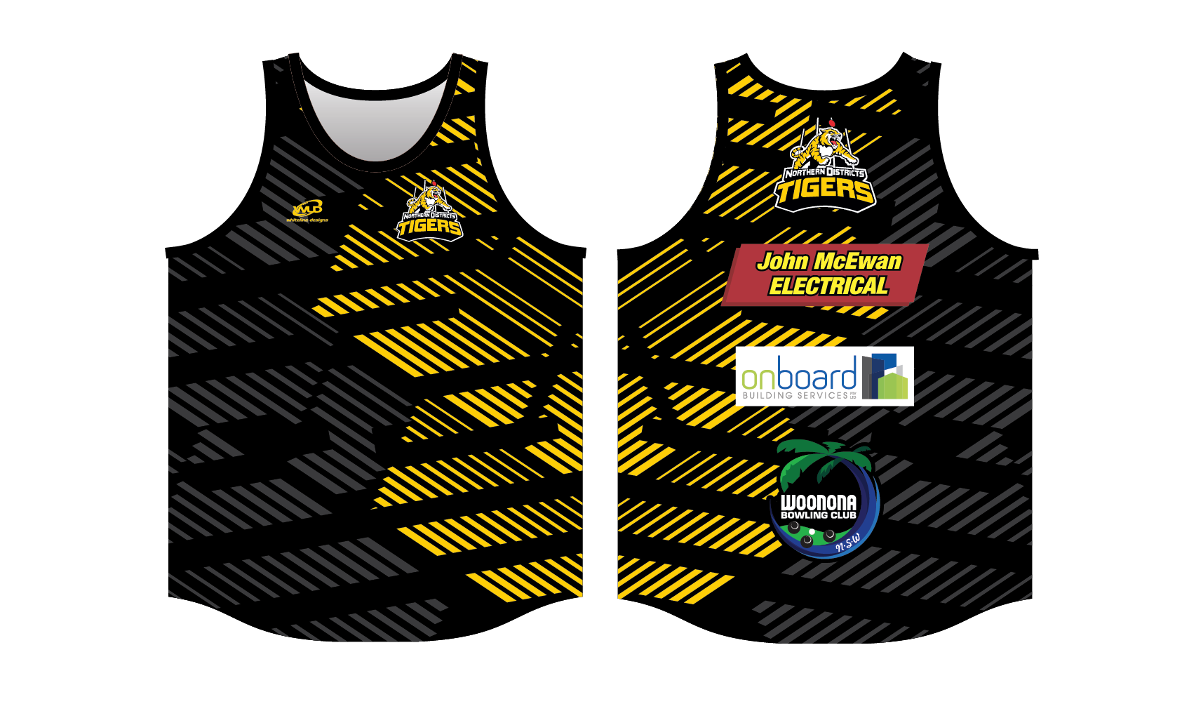 Northern Districts FC Mens Singlets