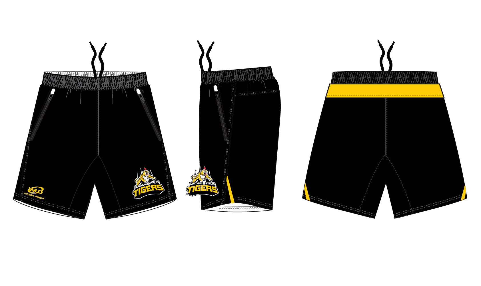 Northern Districts Unisex Walk Shorts