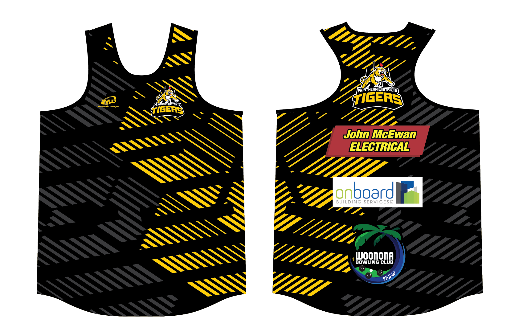 Northern Districts FC Womens Singlets