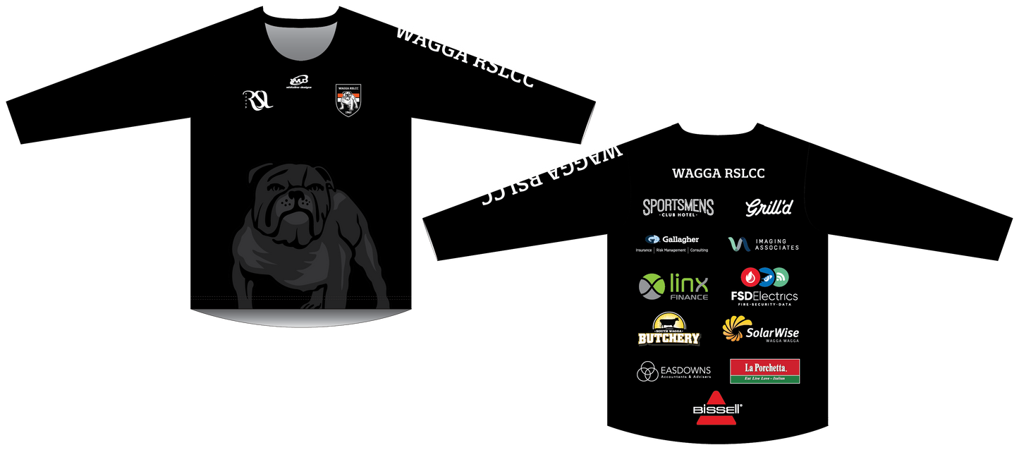 Wagga RSL Cricket Club Longsleeve Training Shirts