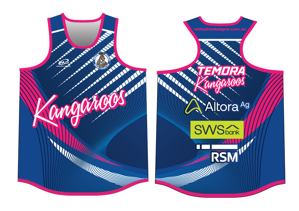Temora AFNC JUNIORS - Netball Singlets