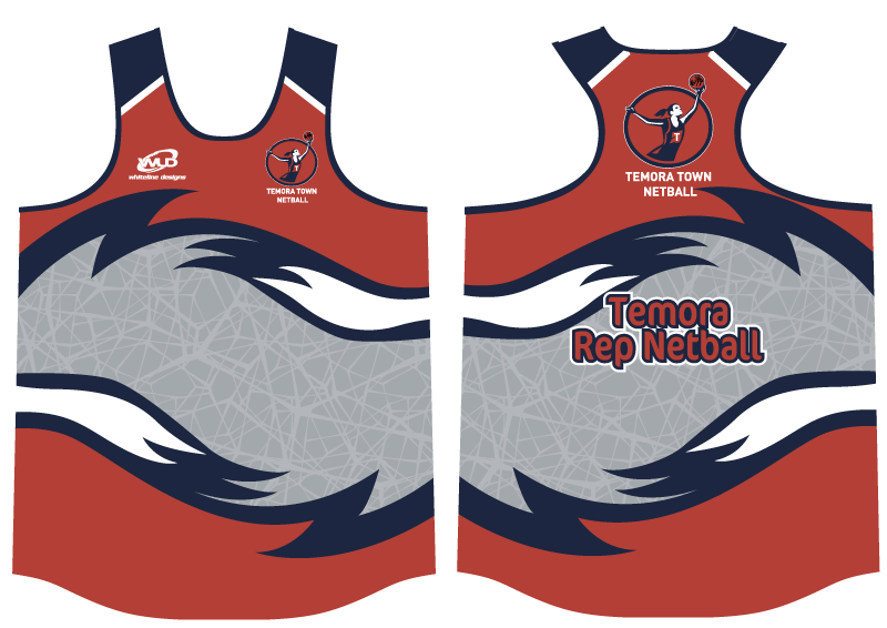 Temora Town Netball Singlets
