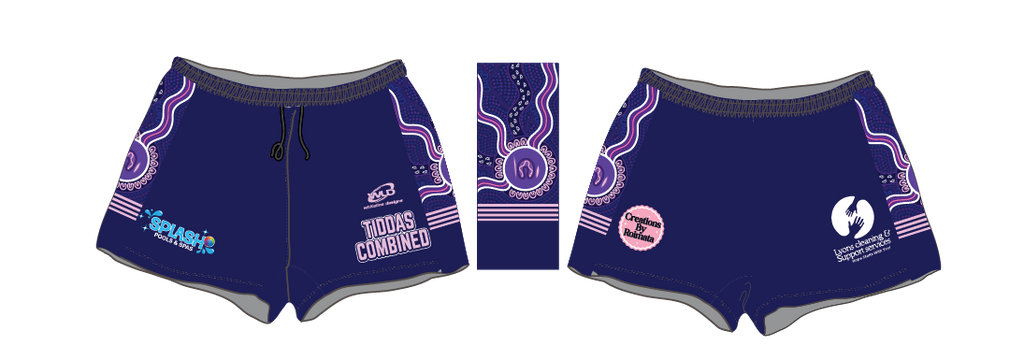Tiddas Combined Rugby Shorts