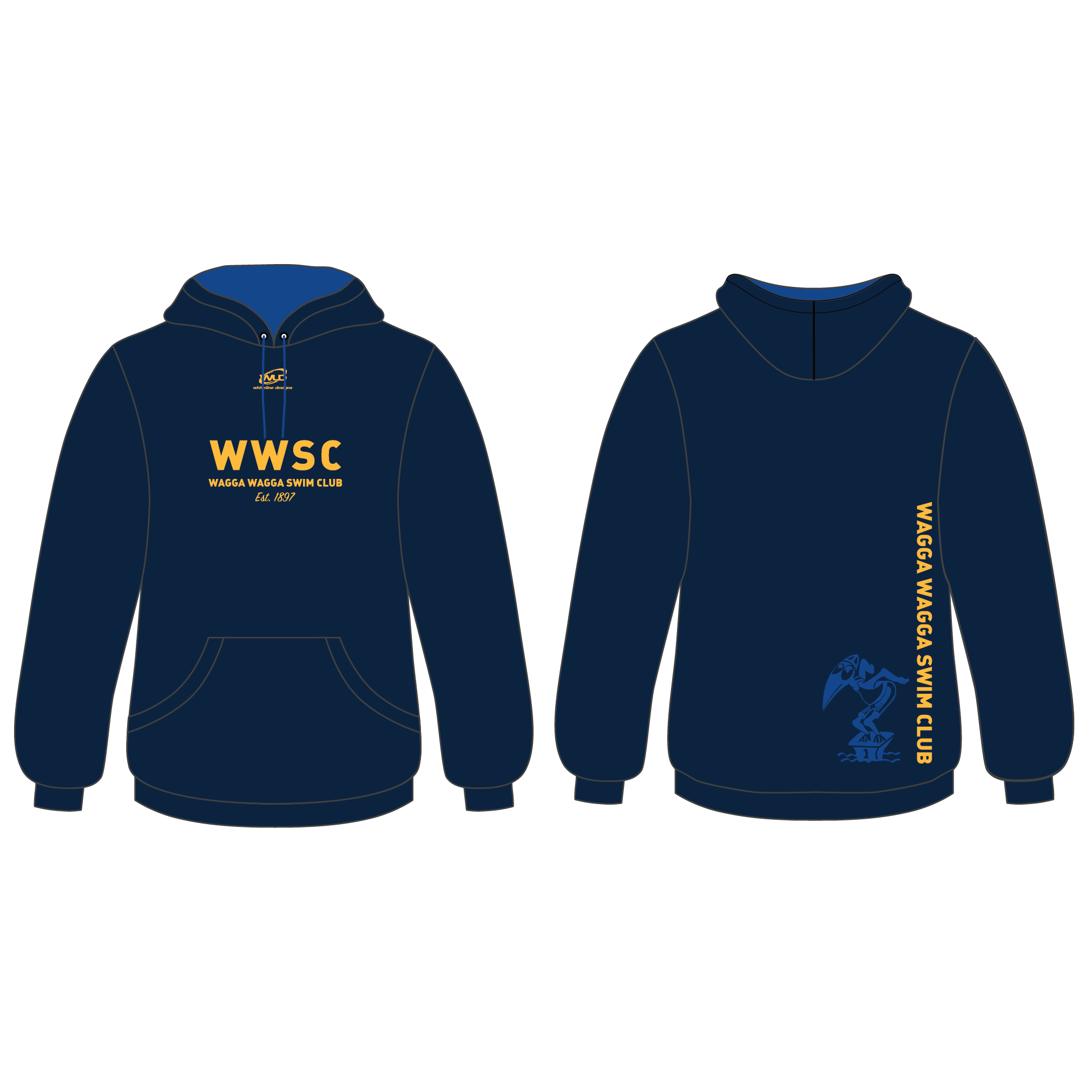 Wagga Swim Club Hoodies