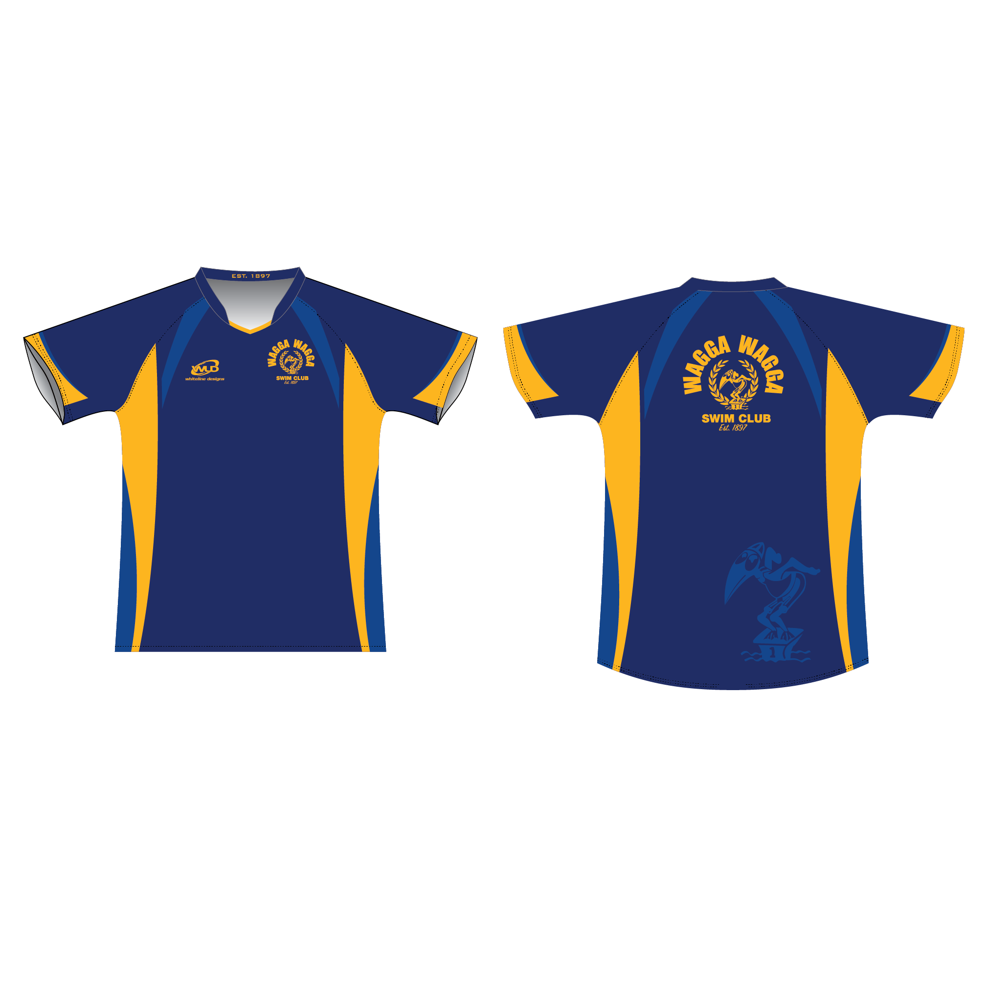 Wagga Swim Club Training Shirt