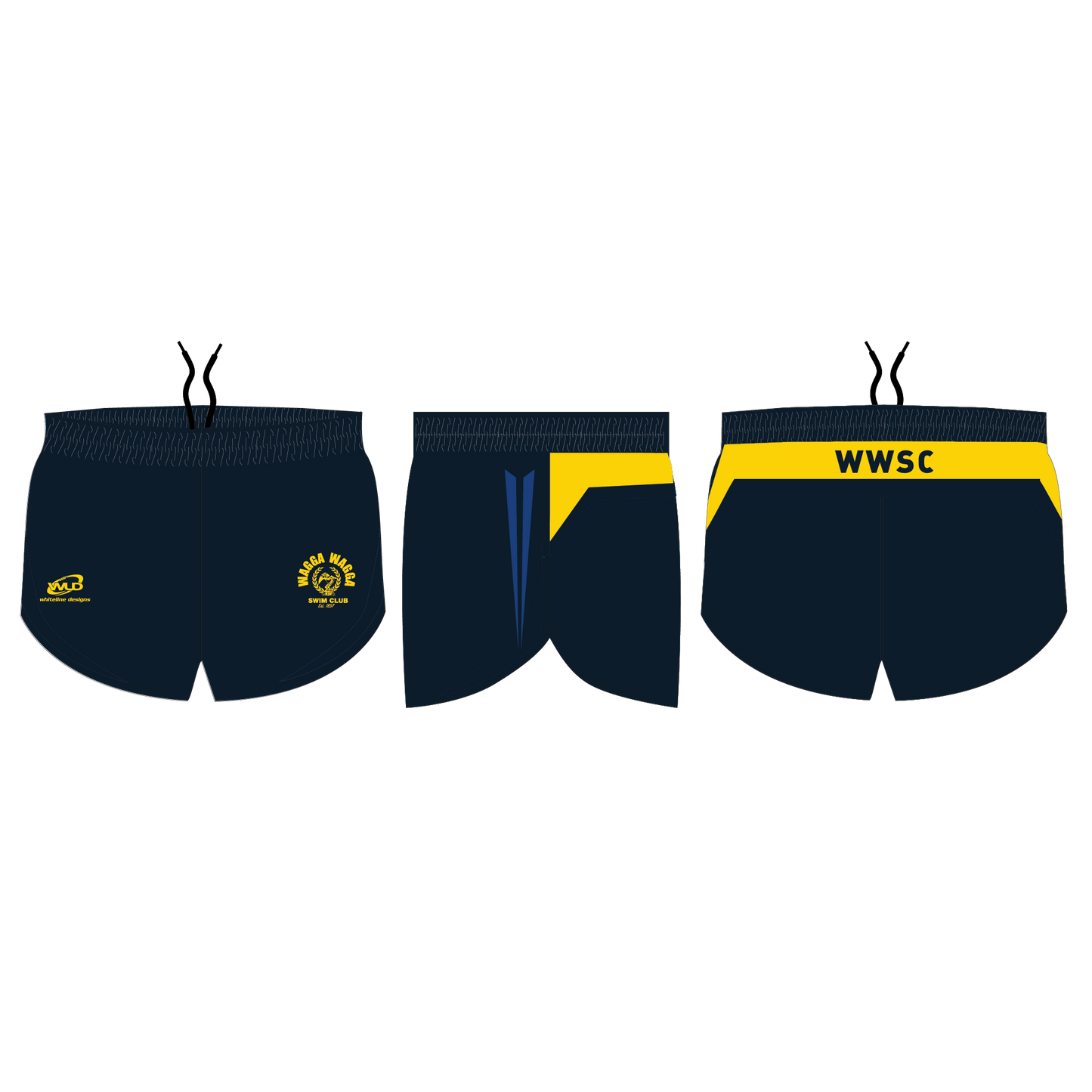 Wagga Swim Club Unisex Training Shorts