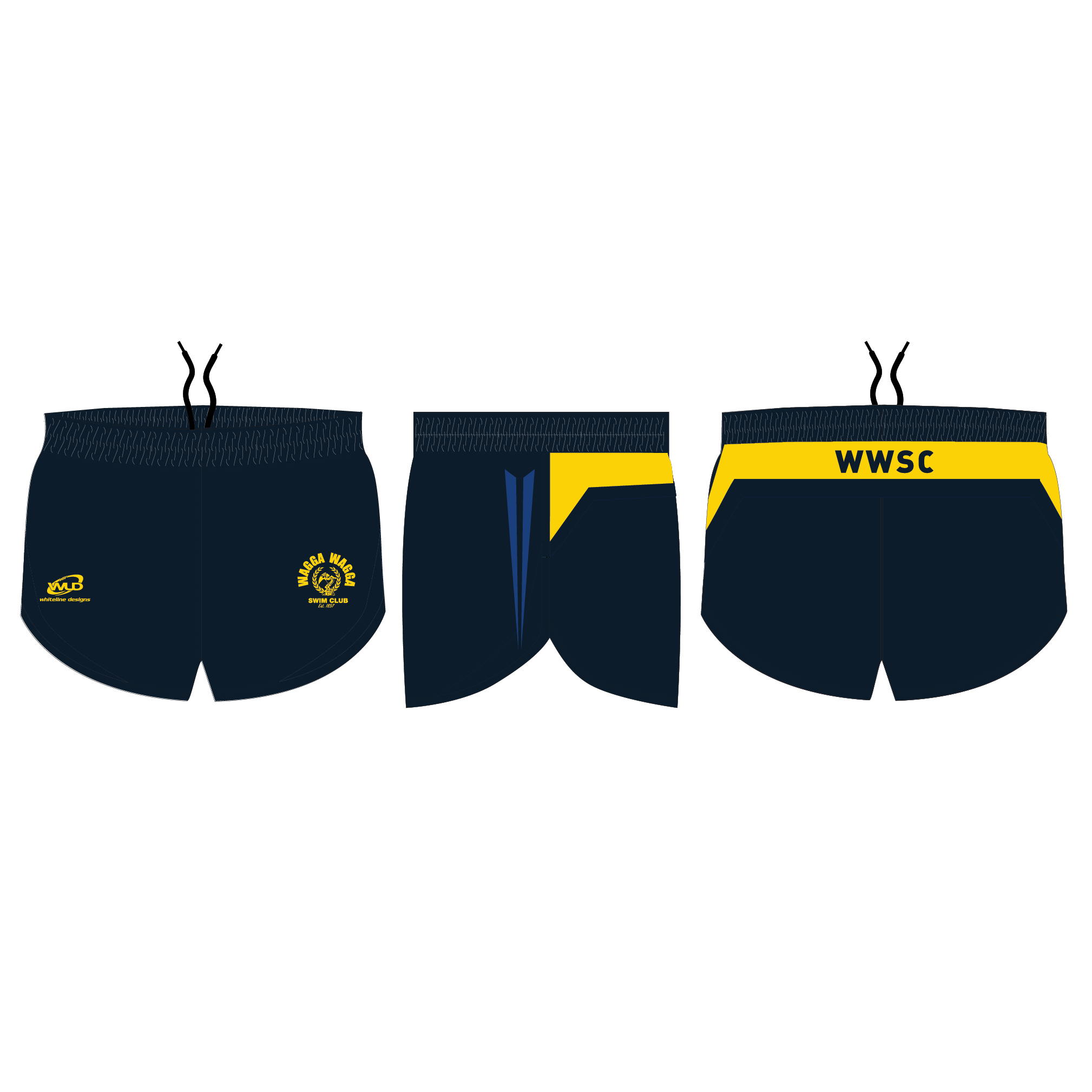 Wagga Swim Club Unisex Training Shorts