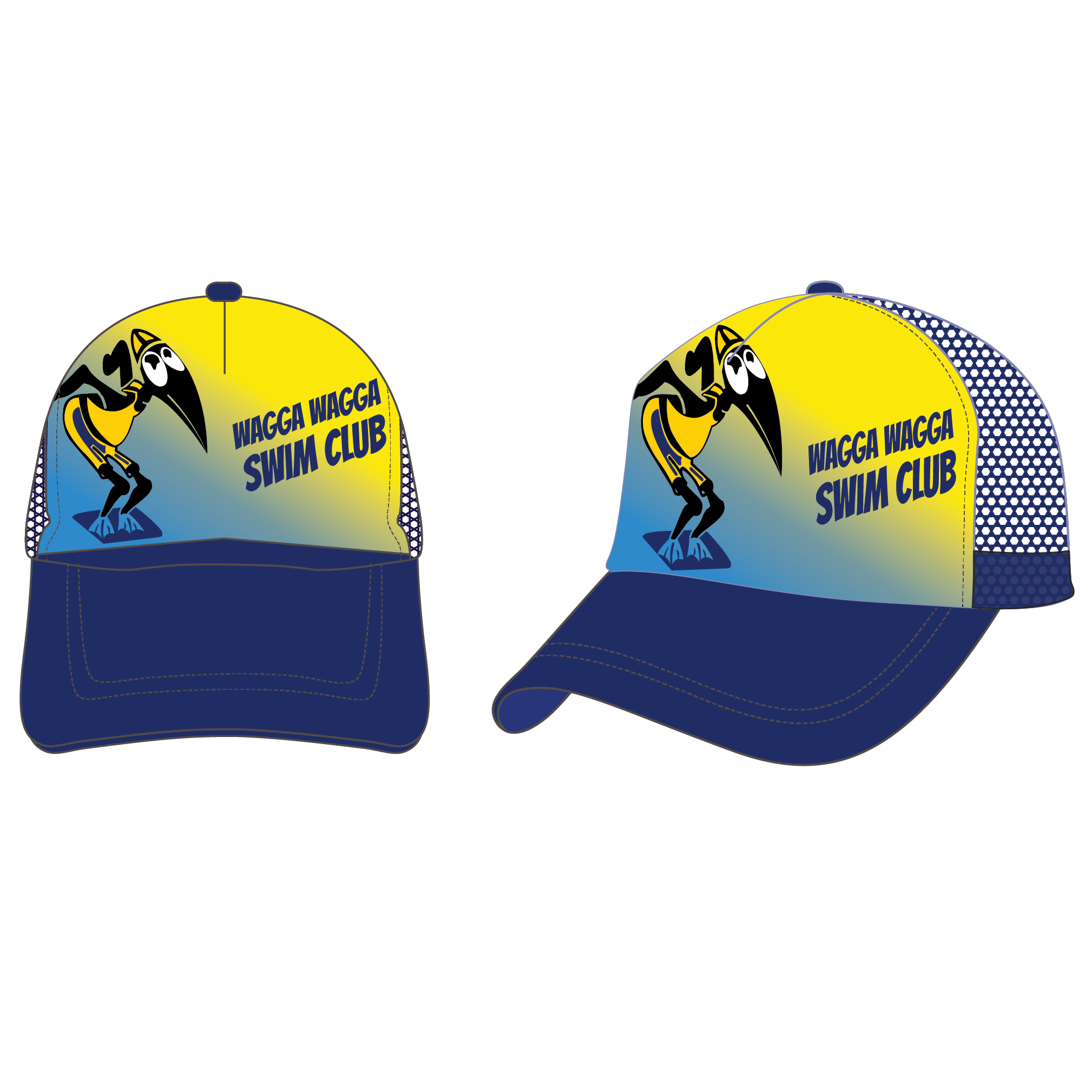 Wagga Swim Club Trucker Hats - Limited discontinued stock