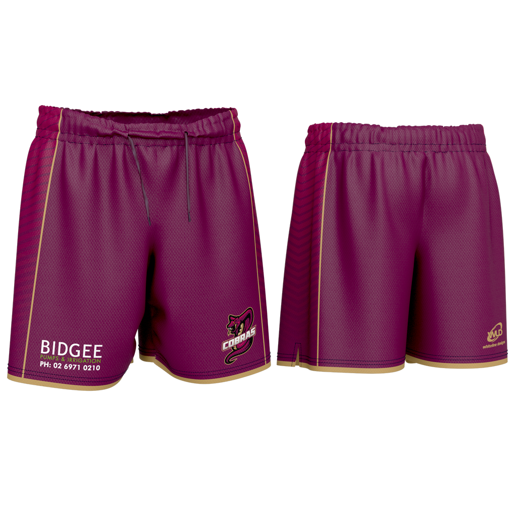 Cobras O/35's Playing Shorts - Adult