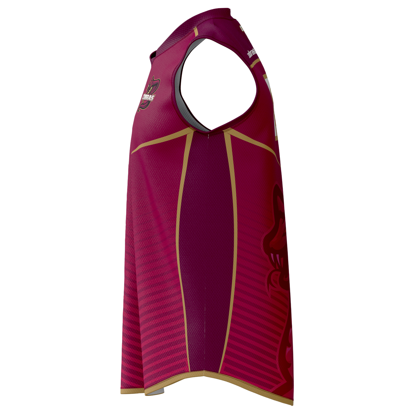 Cobras O/35's Playing Singlet - Adult