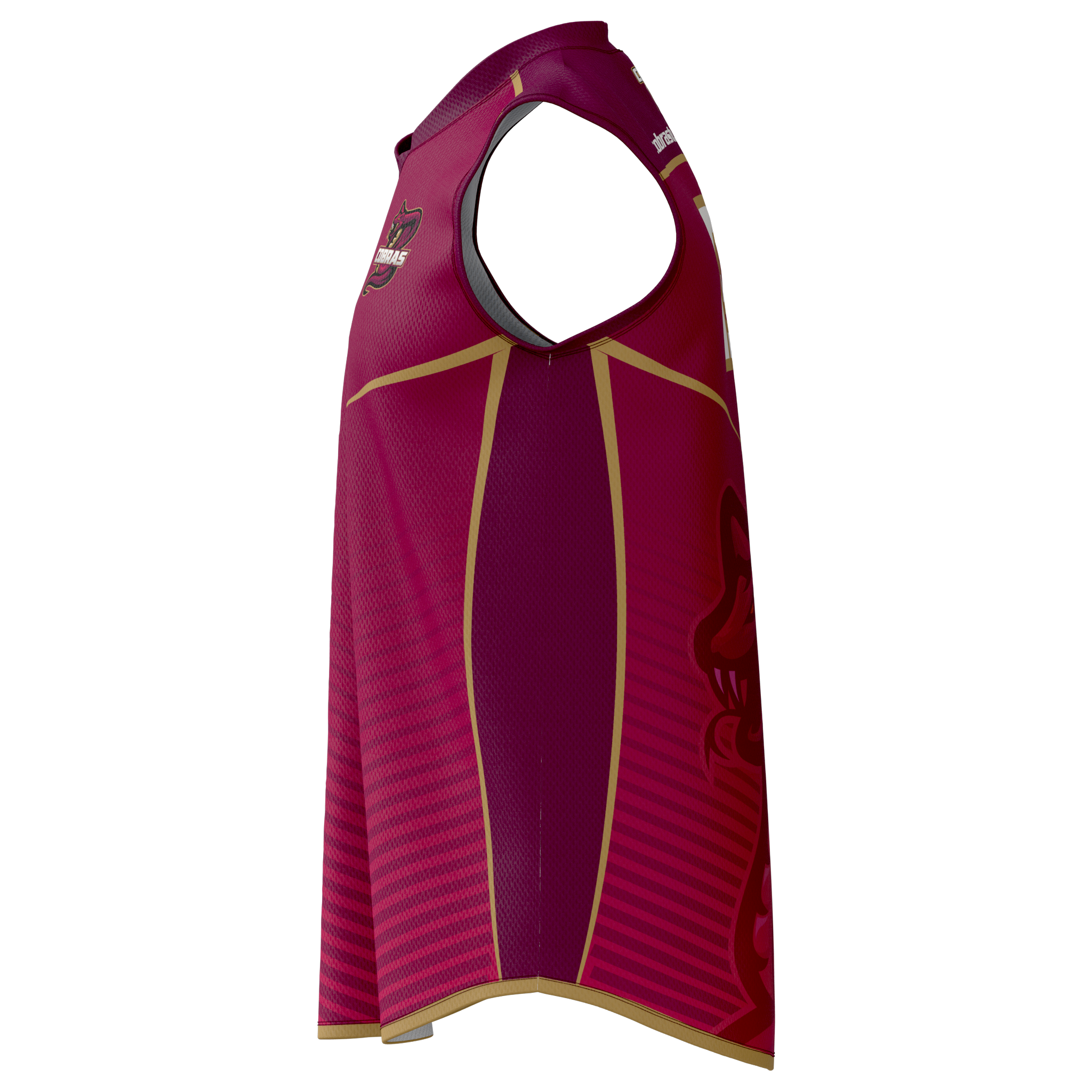 Cobras O/35's Playing Singlet - Adult
